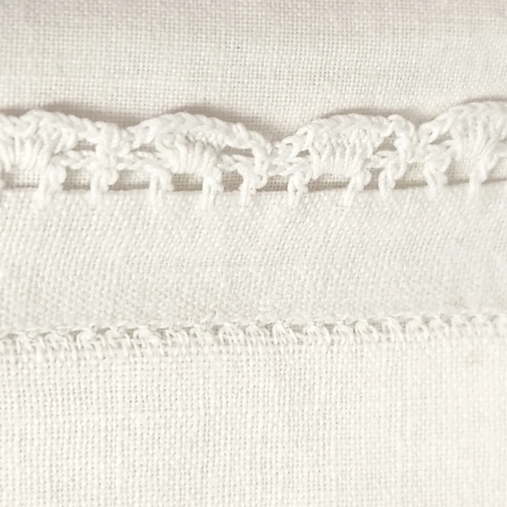 VINTAGE FILET CROCHET SIDE BOARD RUNNER CLOTH - Picture 3 of 8